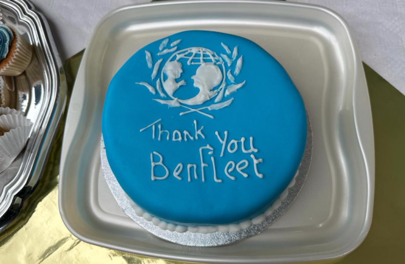 Benfleet UNICEF charity shop raises £1million