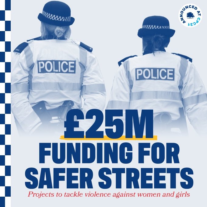£25 million funding for safer streets