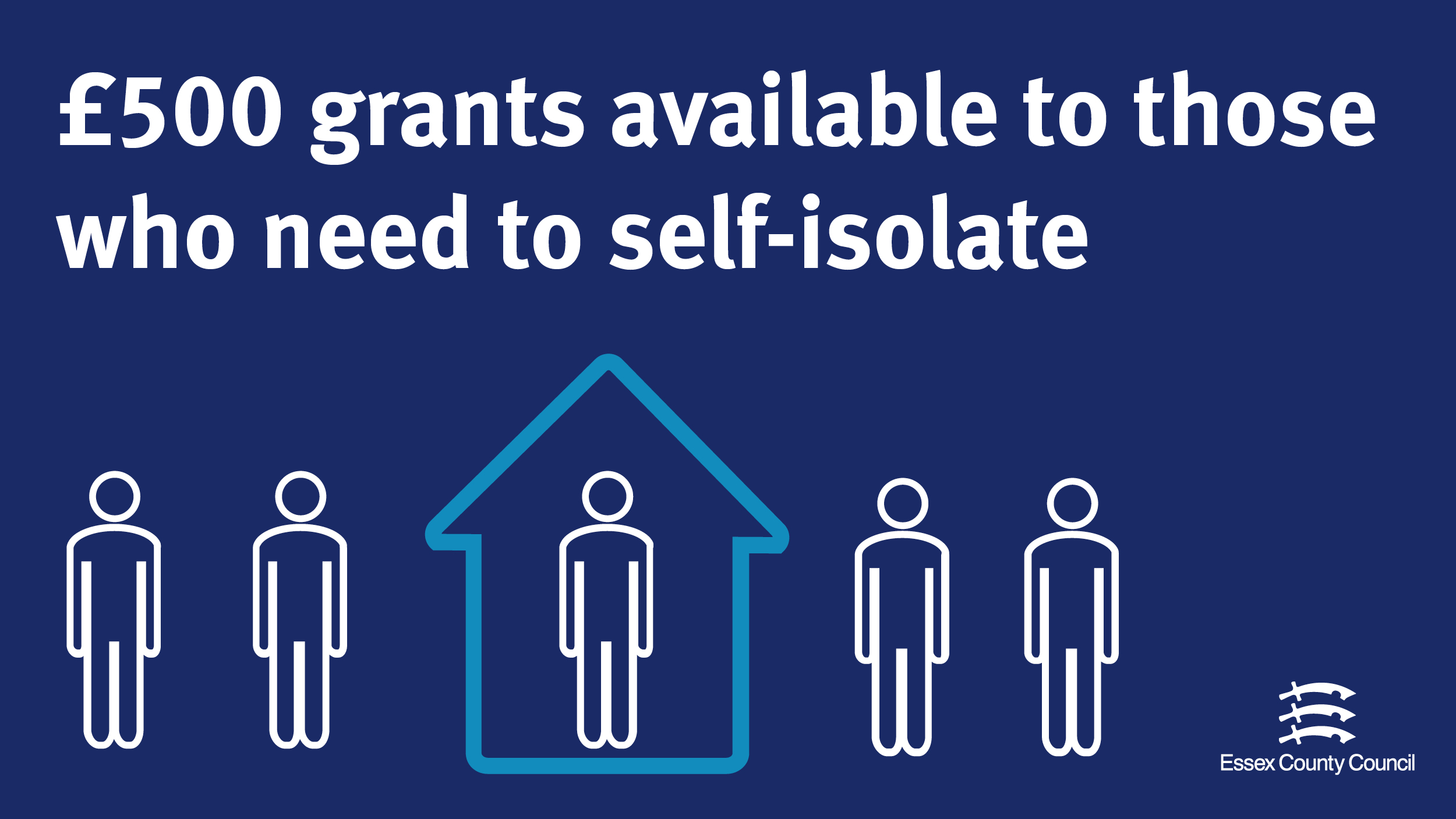 £500 Grants available to those who need to self-isloate
