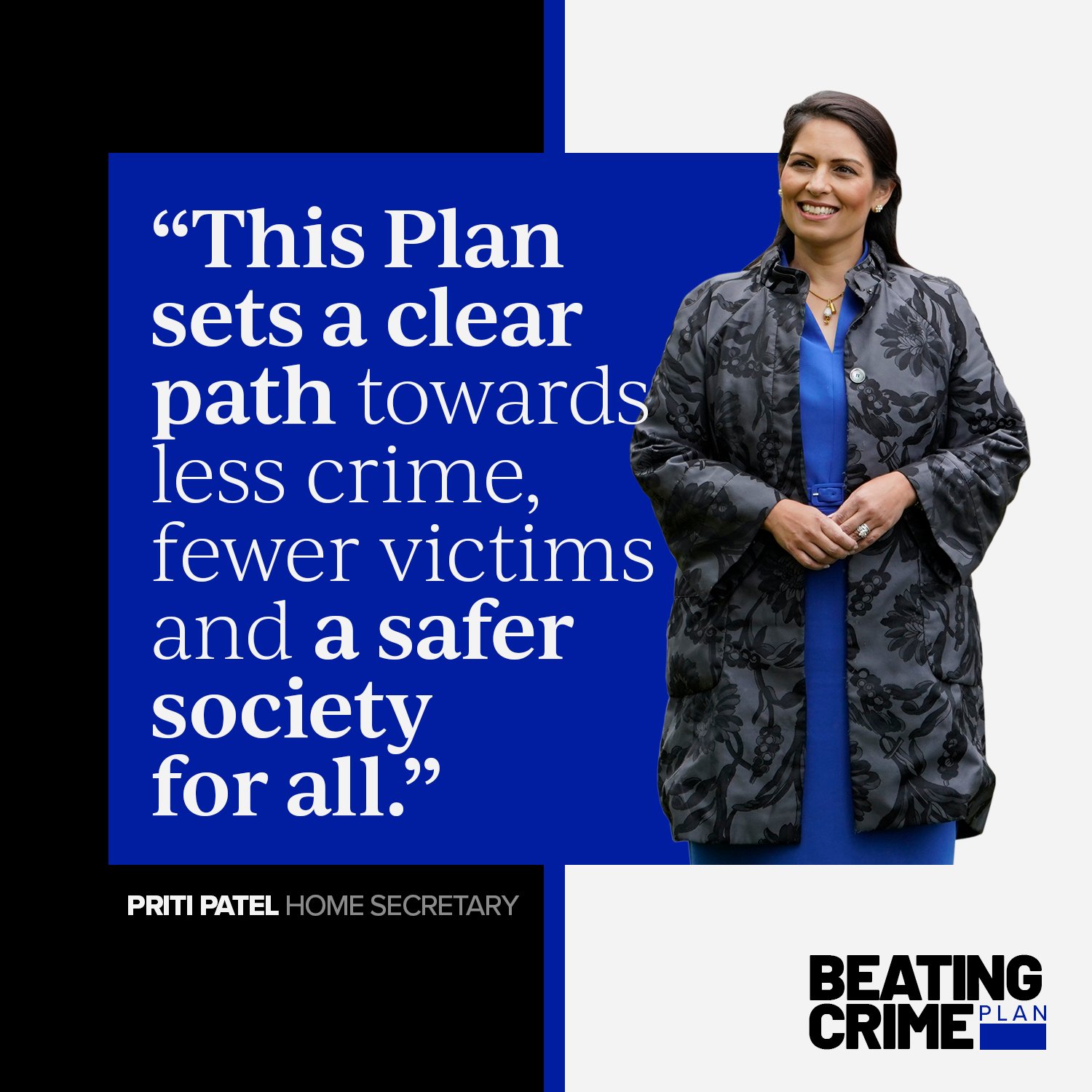 Beating Crime Plan - Priti Patel