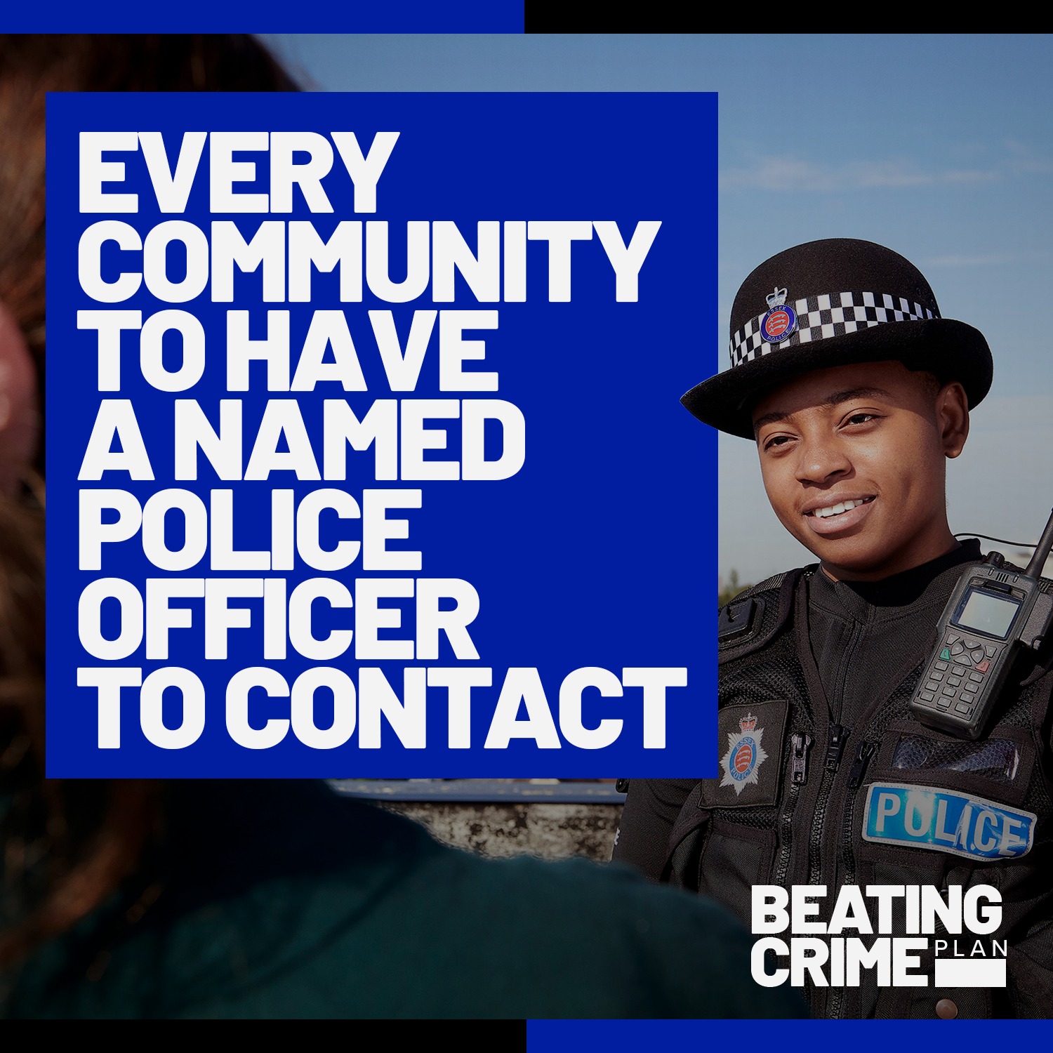 Beating Crime Plan - every community police