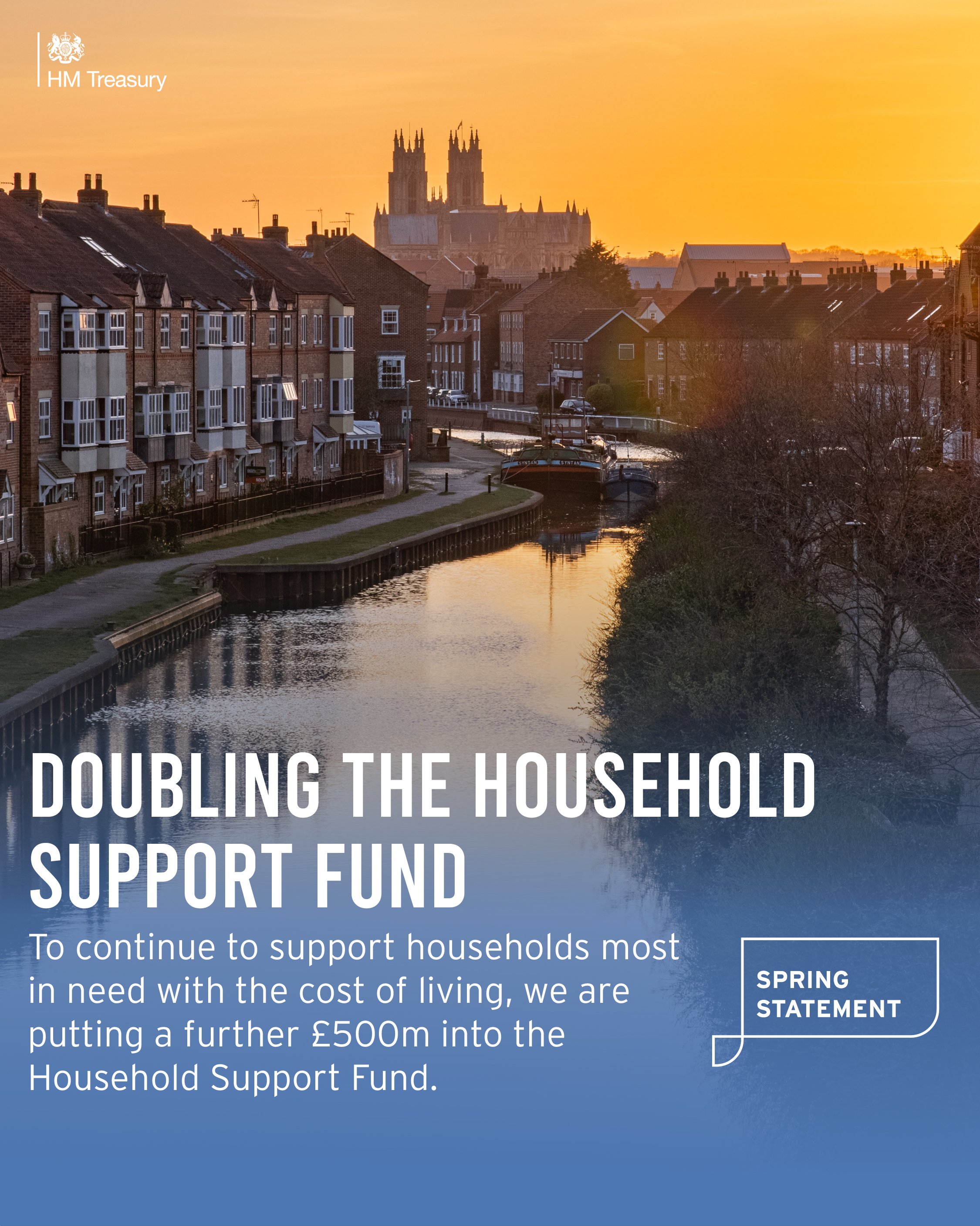 Spring Statement - Household support Fund