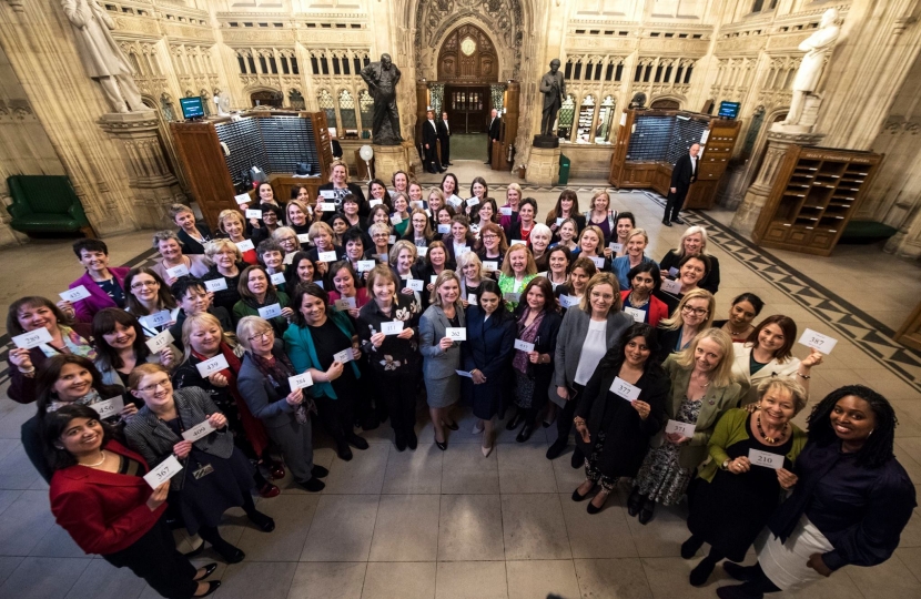 The 196 female MPs