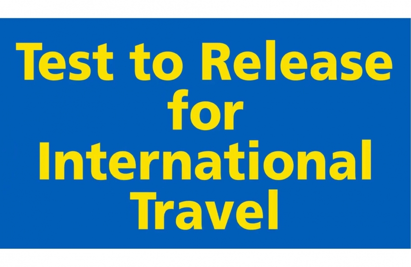 Test to Release for International Travel