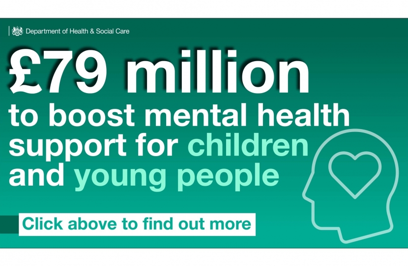 £79 Million to boost mental health support for children and young people