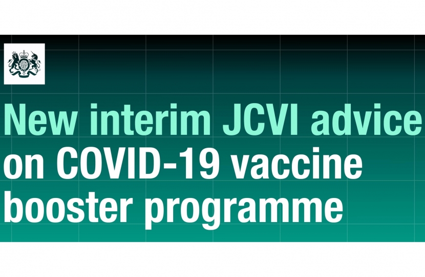 New Interim JCVI advice on vaccine booster programme