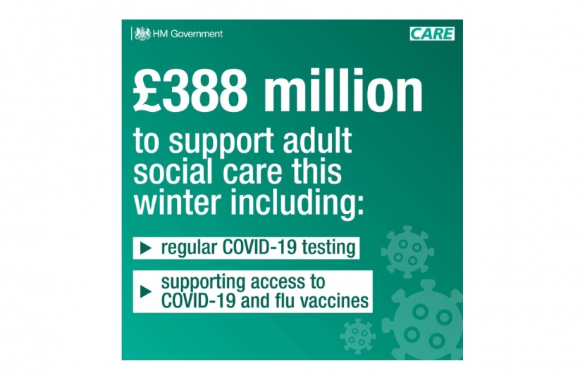 £388 million to support social care this winter