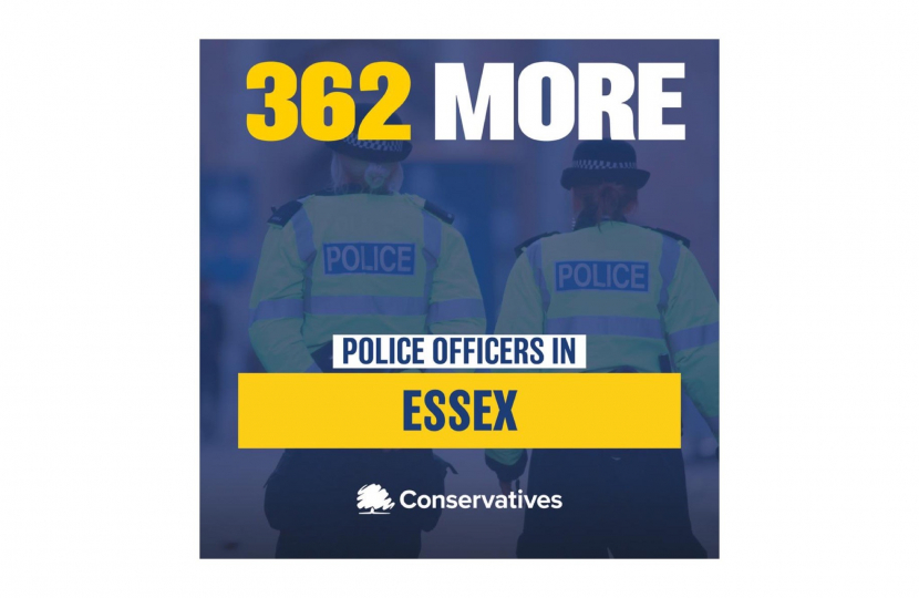 362 More Police in Essex