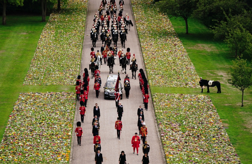 HM Queen Elizabeth II Procession