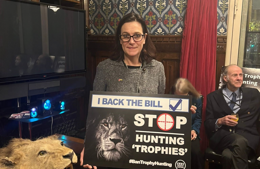 Hunting Trophies (Import Prohibition) Bill