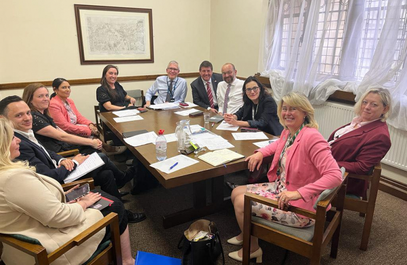 Rebecca meets with other Essex MPs