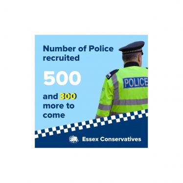 Police recruited in Essex