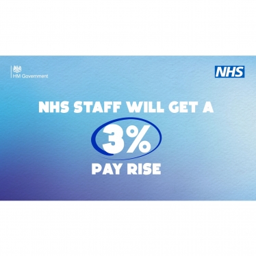 NHS 3% pay rise