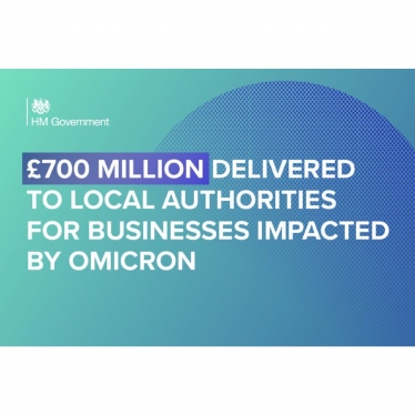 £700 million to local businesses impacted by omicron