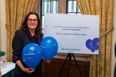 Rebecca Harris MP attends World Diabetes Day Event