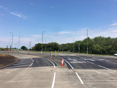 Canvey Way Reopened
