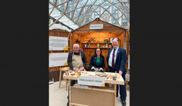 UK Men’s Sheds hosted ‘The Parliament Shed’ in Westminster