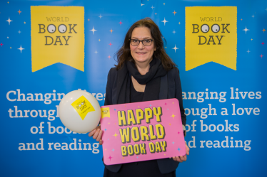 Rebecca Harris says get reading on World Book Day